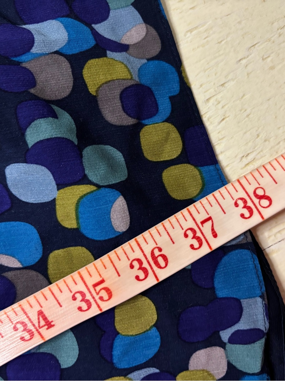 Boden Polka Dot Selina Dress Size 8 Medium Blue Green Wedding Guest Sleeveless - Picture 3 of 8